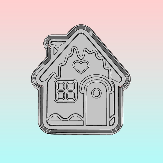 Cortador Casita Nevada 8 cm