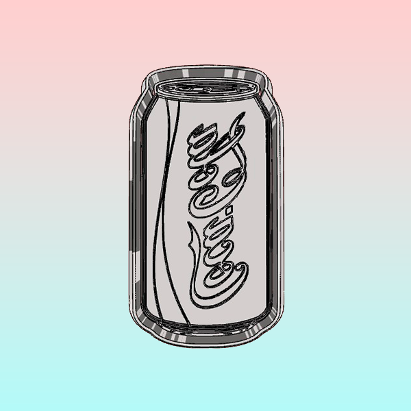 Cortador Lata Coca Cola