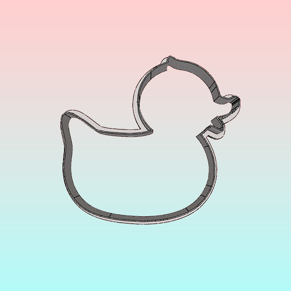 Cortador Patito Silueta 8cm