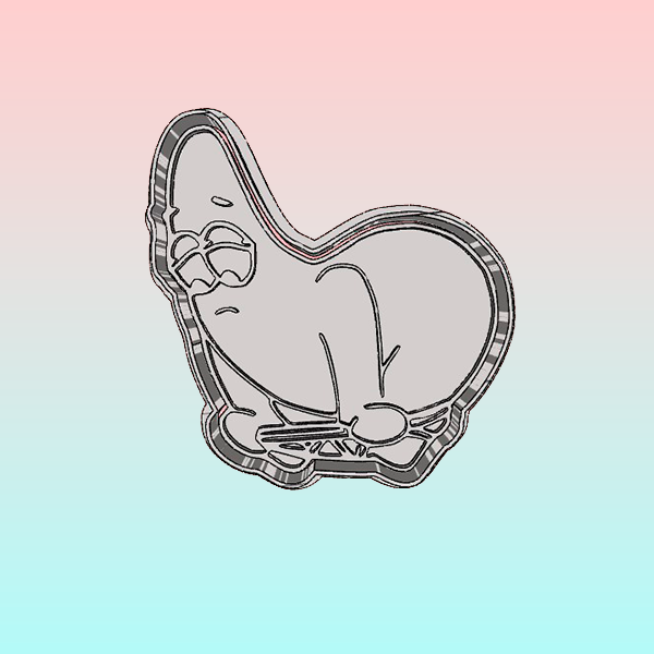 Cortador Patricio "Cóbrate" 8cm