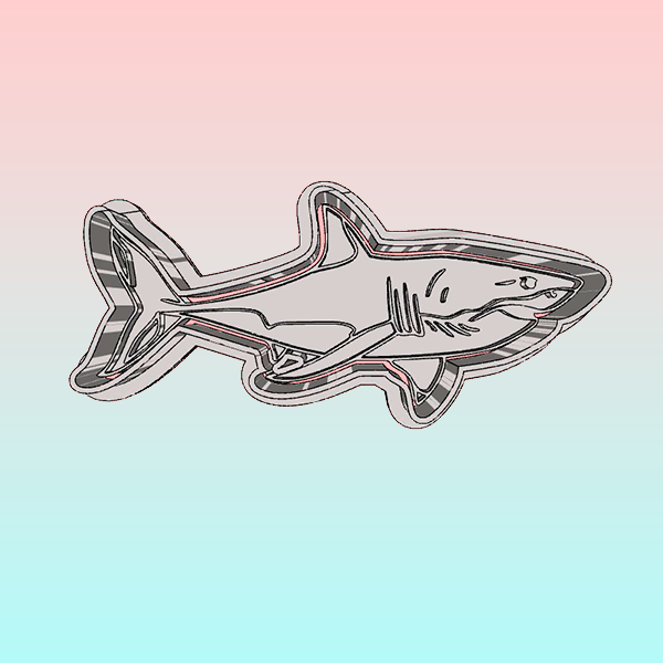 Cortador Tiburón 8cm